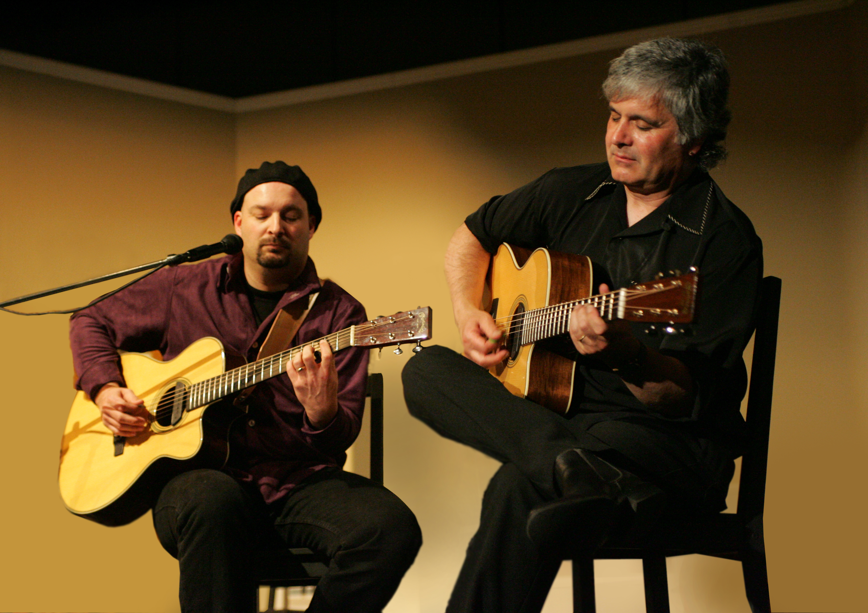 Chris Burgan and Laurence Juber