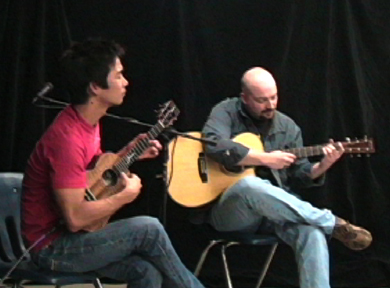 Jake Shimabukuro and Chris Burgan